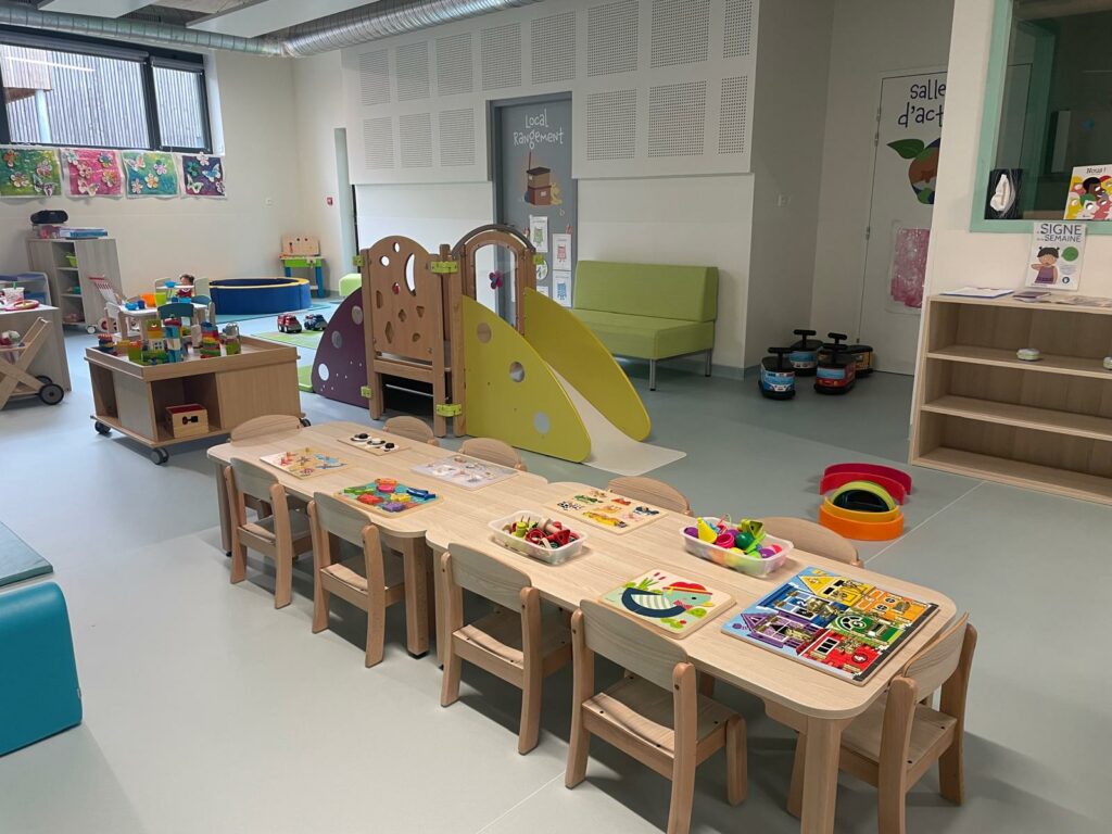 Espace d'activités et de jeux éducatifs pour enfants