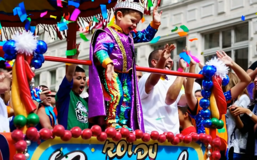 Une assistante maternelle qui fête le Carnaval : un moment de joie et d’éveil pour les enfants 🎭🎨🎉